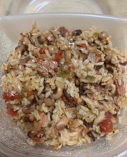 Spicy Ham and rice 