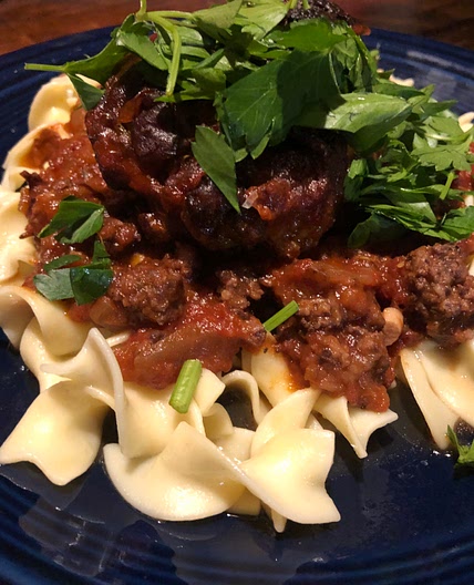 Red Wine Braised Chicken Thighs