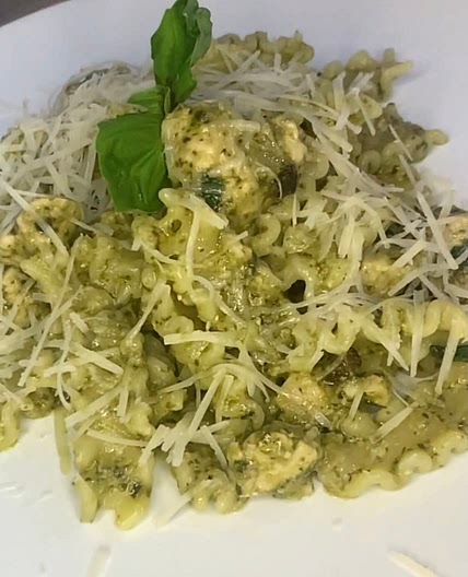 Basil Pesto Pasta