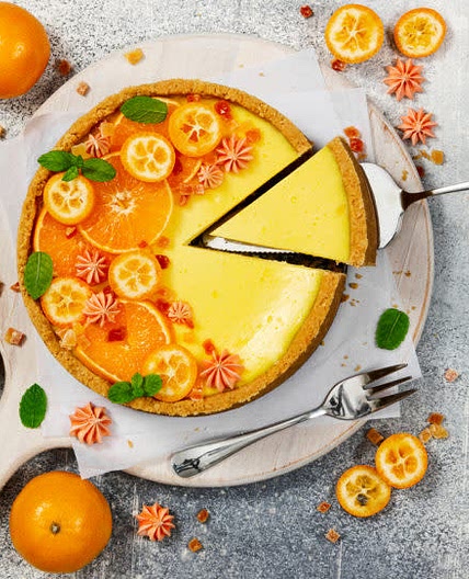Tarte à la clémentine