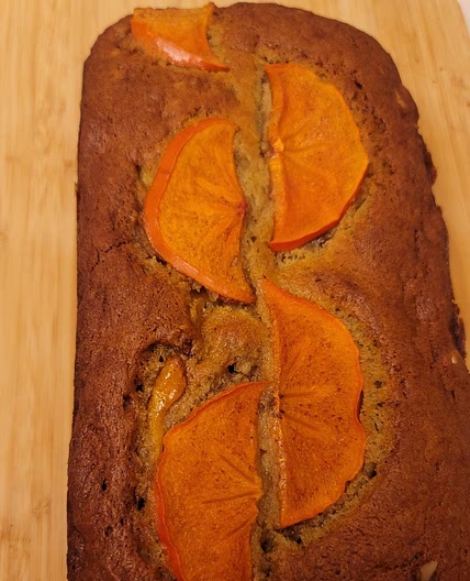 Persimmon bread 