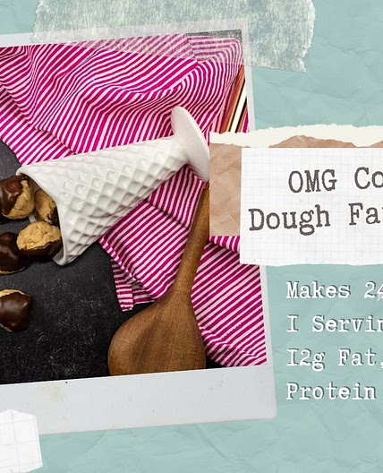 OMG Cookie Dough Fat Bombs