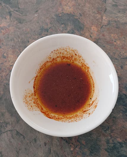 Garlic Paprika Vinaigrette