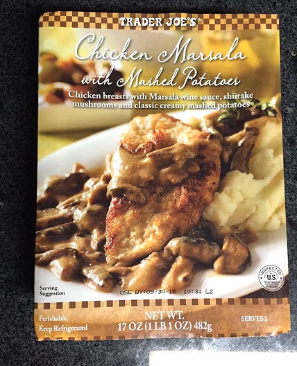 Chicken Marsala with Mashed Potatoes