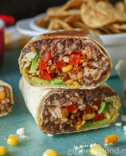 Pressure cooker Basic Bean&Rice Burrito