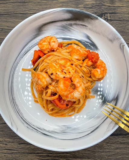 Umami Shrimp Pasta