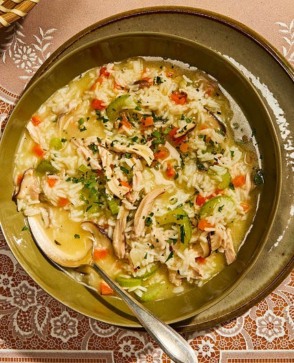 Nana’s Chicken and Rice Stew