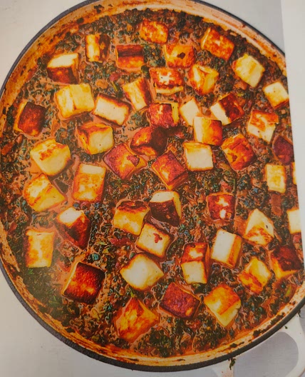 Paneer, Tomato and Kale Saag