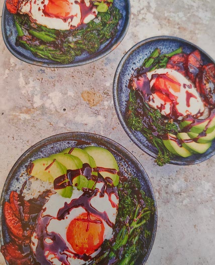 Sweet Potato and Tenderstem Bibimbap
