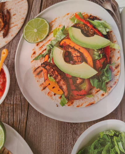 Portobello Steak Fajitas
