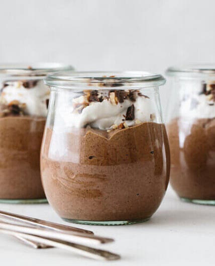 Chocolate Chia Pudding Mousse