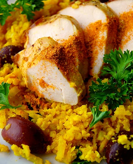 Curry Cauliflower “Rice” (AIP-friendly)