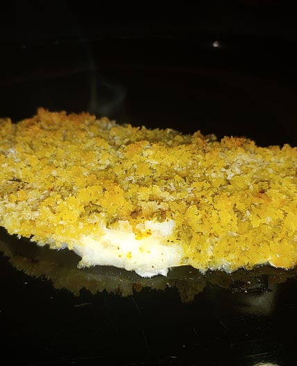 Flounder, oven-baked
