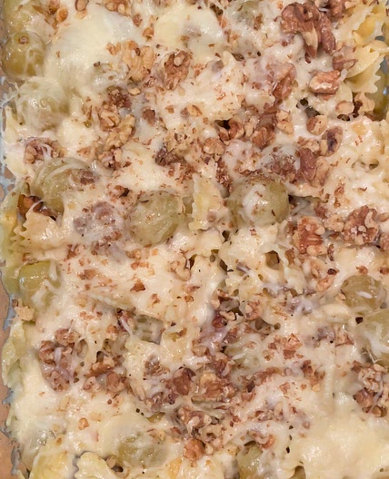 Pasta Grape Casserole