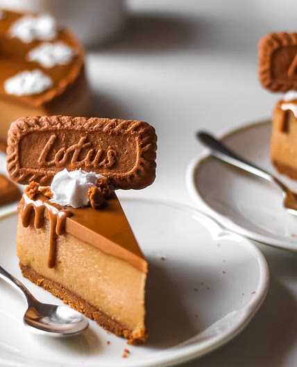 Vegan Biscoff Cheese cake
