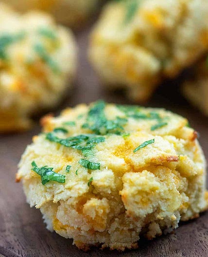 Keto Cheddar Bay Biscuits