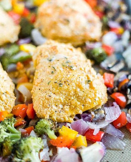 Sheet pan paleo baked chicken