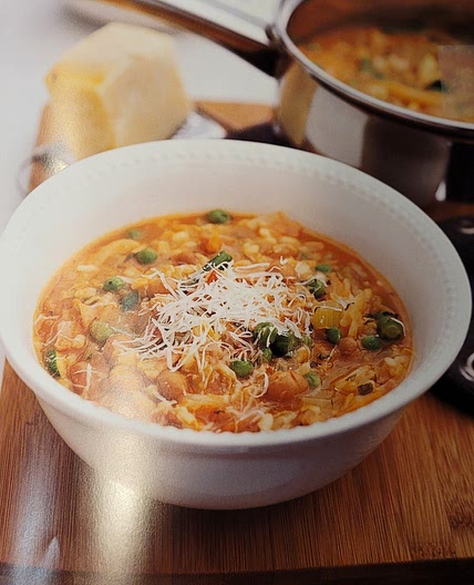 MINESTRONE SOUP WITH RICE