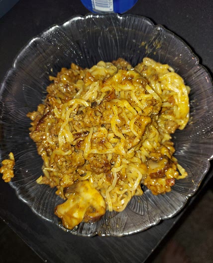 Bacon Cheeseburger Ramen