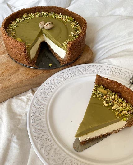 Cheesecake al pistacchio
