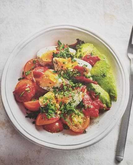 Morning Bowl with Egg, Tomato & Avocado