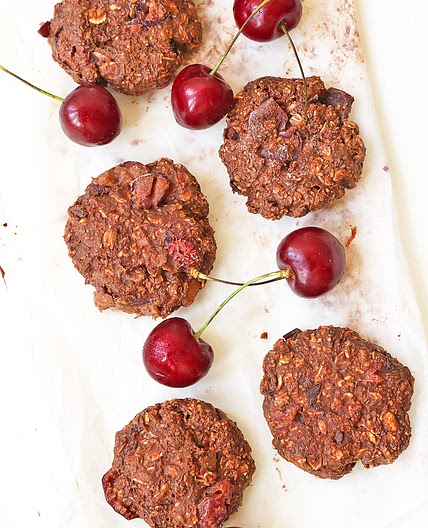 Chocolate Cherry No-Bake Cookies
