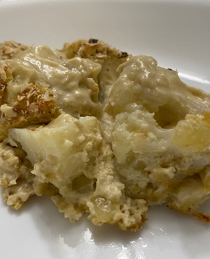 Vegan Cauliflower Au Gratin