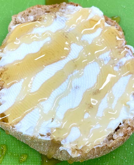 Honey English Muffin 216 calories high calcium  10g protein *