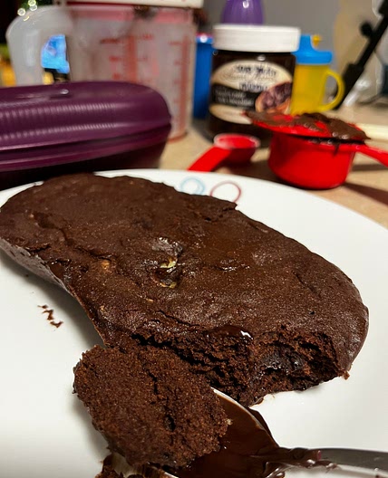 gateau choco banane -5min