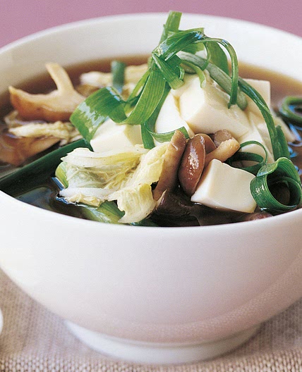 Japanese tofu soup