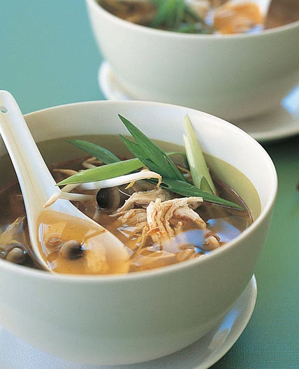 Hot and sour chicken soup