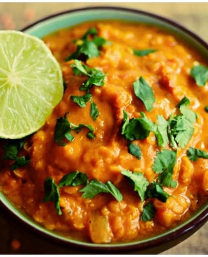 Red lentil dahl