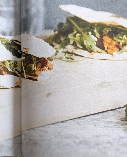 Enchiladas aux champignons et aux cœurs de palmier