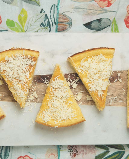 White Chocolate Ricotta Cheesecake