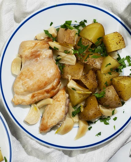 Braised Garlic Chicken
