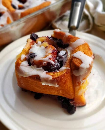 Lemon Blueberry Buns