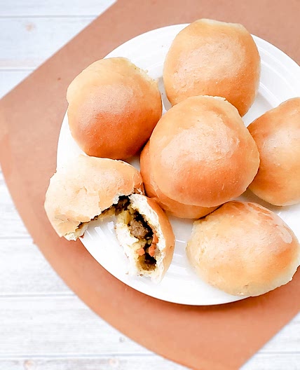 Soft Curry Beef Buns