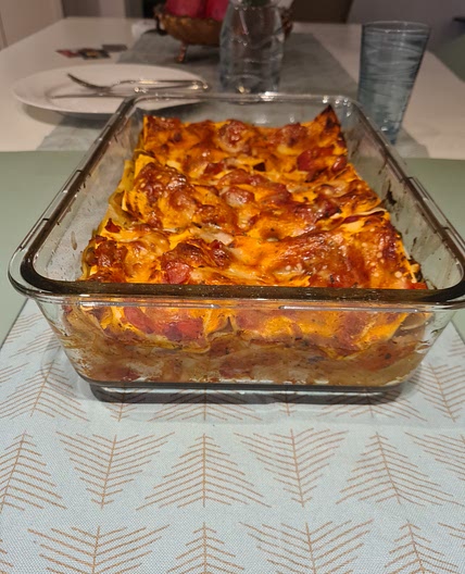 Aubergine Lasagne