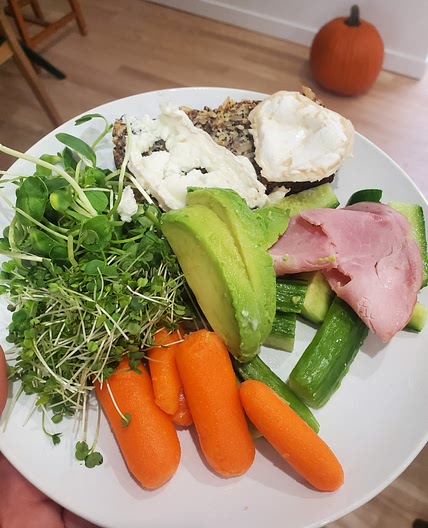 Fast lunch plate
