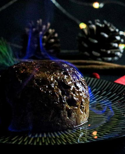 Christmas Pudding Mug Cake