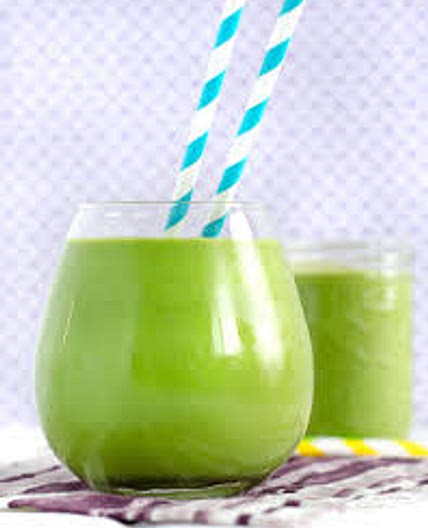My fav green smoothie 287 calories  high fibre*