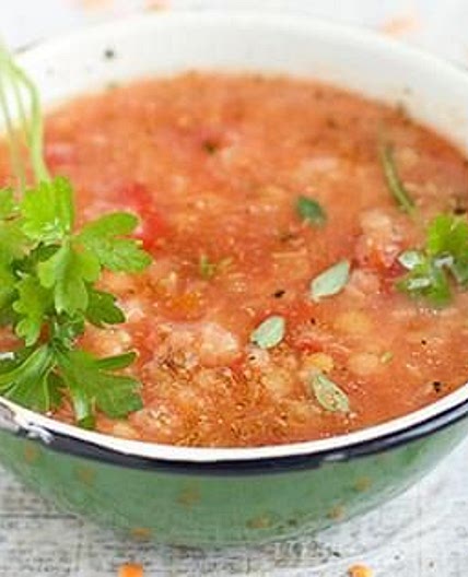 Spicy Red Lentil Soup