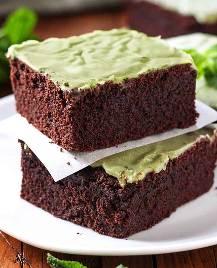 Mint Chocolate Brownies