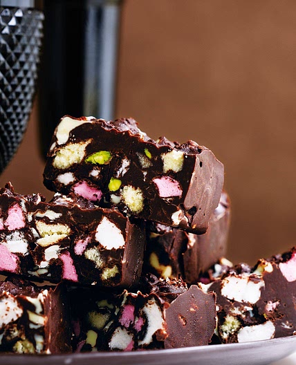 Baileys rocky road fudge