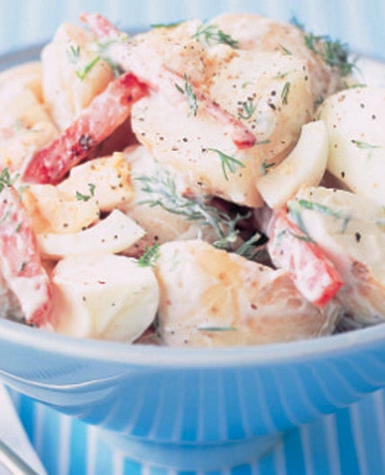 Potato, bacon & egg salad