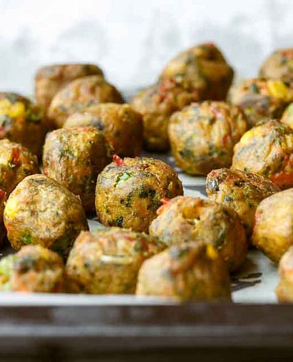 Albóndigas Veganas Freidora sin Aceite