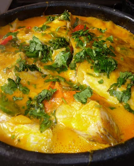 Moqueca de peixe (baiana)