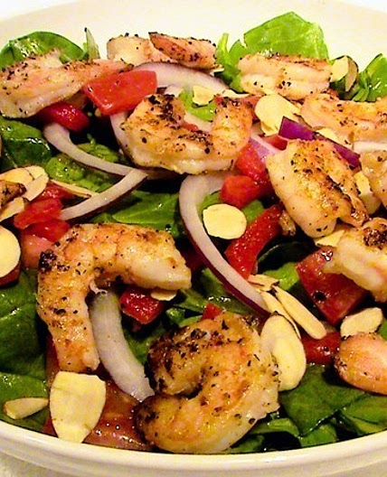Applebee's Grilled Shrimp 'N Spinach Salad