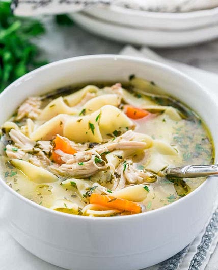 Instant Pot Chicken Noodle Soup