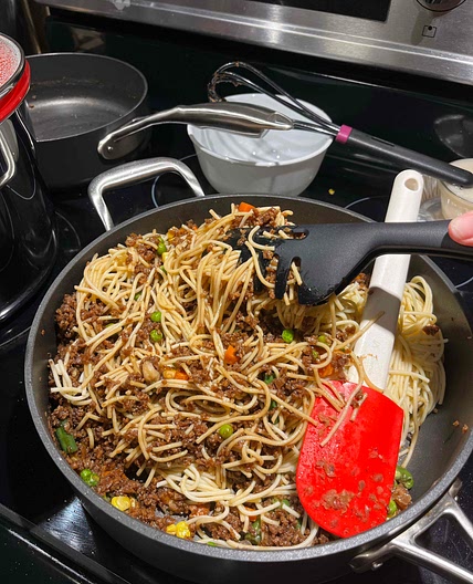 Sautée asiatique à la PVT